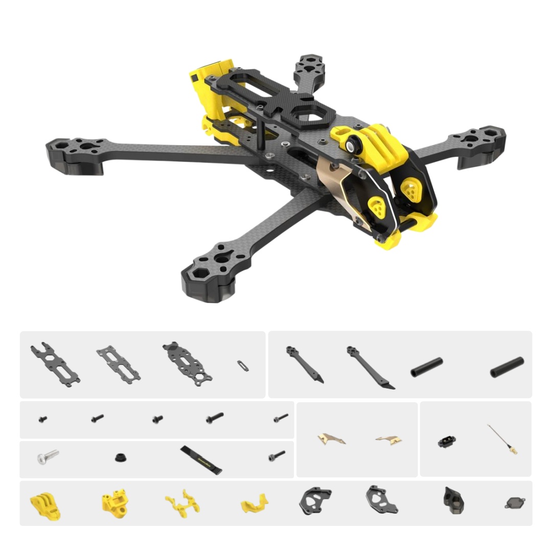 Mario 5 Frame Kit DC / XH-vers - Drone Kit Fpv recensie en prijs