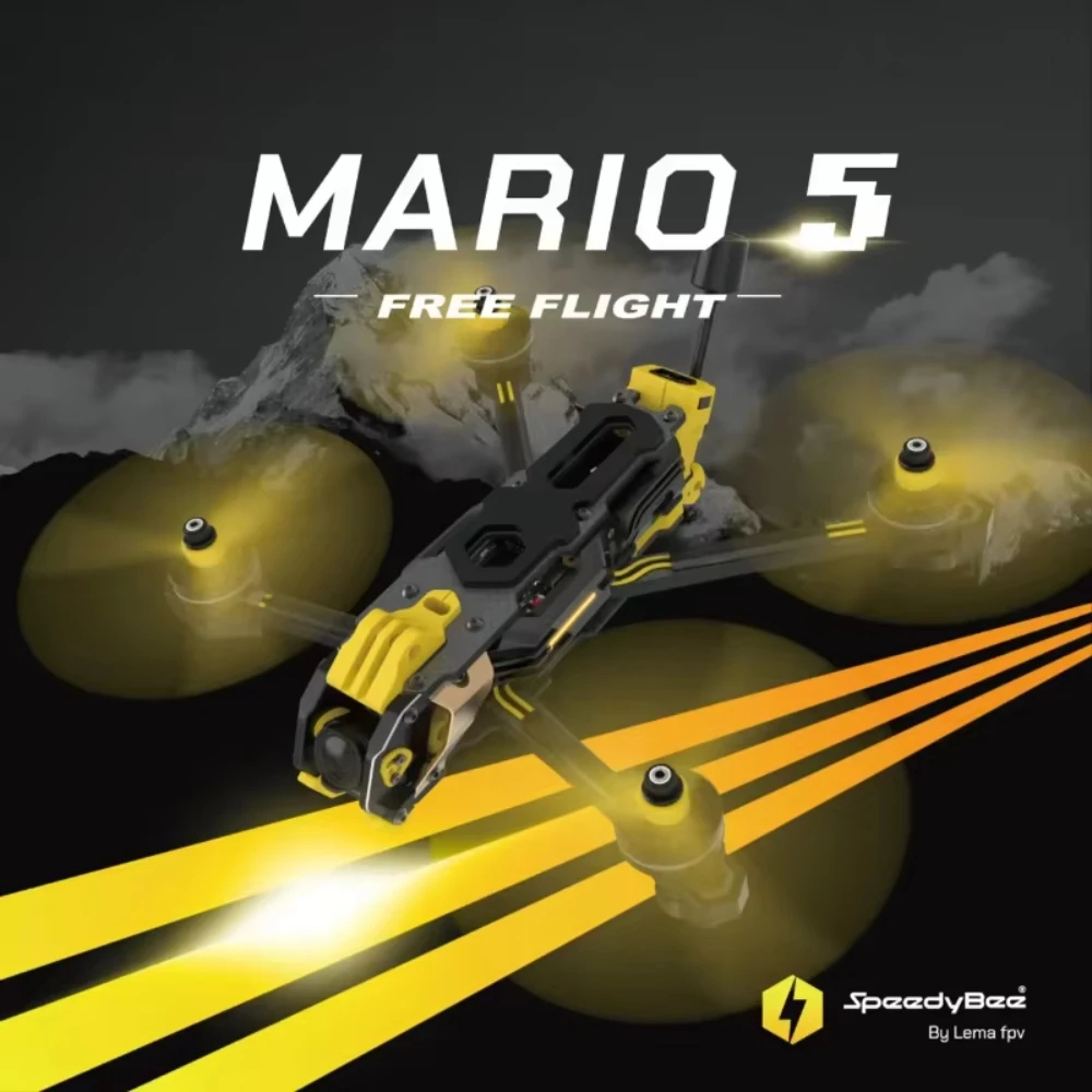 Speedybee Mario 5 O4 Frame Kit - Drone Kit Fpv recensie en prijs